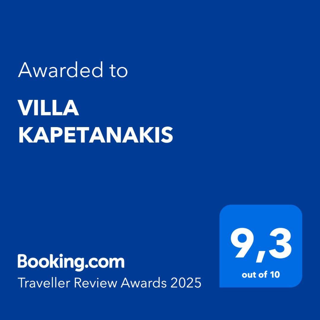 Villa Kapetanakis Redessan Luaran gambar